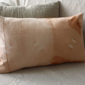 Housse de coussin à motifs Shibori