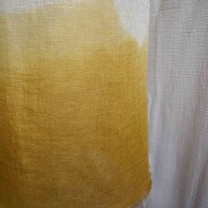 Suspension en voile de lin frangé – Image 8