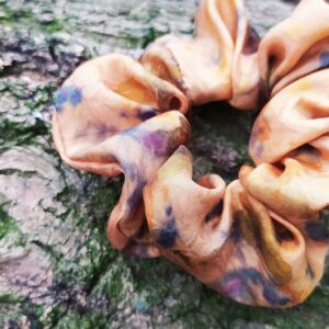 Chouchou en soie_Orange & impressions – Image 2